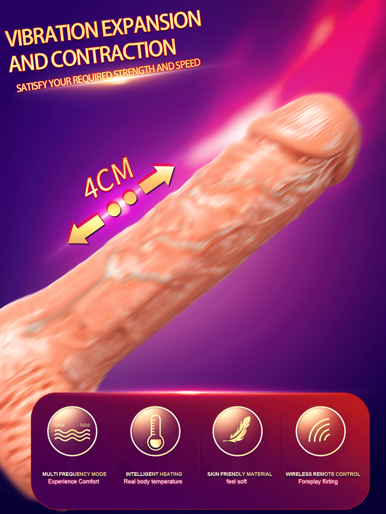 1 Stück Halloween Tragbarer Tragbarer Vaginalstimulator Frauen Stoß Dicker Teleskop Saugnapf Erwachsene Rose Spielzeug Frauen Erwachsene Frauen Spielzeug Erotikspielzeug S En S Erotikspielzeug Frauen Spielzeug Po Piug Sexuelles Wohlbefinden Erwachsenes Vergnügen Erwachsene Frauen Spielzeug Rose Automatische Fernbedienung Teleskopschub 360° Drehschwingen Intelligente Heizung Vibration Kriechsimulation Weiblich Wasserdicht Heizung Für Erwachsene