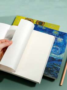 1pc Sketch Drawing Pad For Art Students - Multicolor - View 3