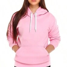 Women's LOVE LIKE JESUS Sweatshirt Back Winter - 淺粉色 - 查看 2