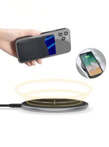 1 Piece Double Layer Silicone Phone Card Holder, Self-Adhesive Silicone Backing Card Holder, Multi-Function Silicone Card Holder, Adhesive Phone Wallet Ultra-Thin Adhesive Silicone Credit Card Holder Sticker Adhesive Phone Wallet Compatible With IPhone Most Android Smartphones Birthday Gift/Boys/Girlfriend Phone Suction Cup - Multicolor - View 9