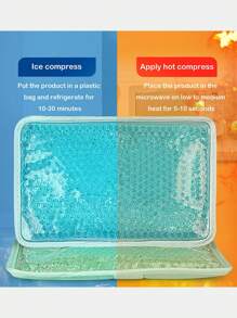 1pc Gel Beads Ice Pack Ice Bag With Strap Reusable Hot & Cold Pack Compress,Multifunction Ice Pack - Multicolor - View 6