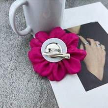 2 Chiếc Vải Xinh Xắn Hoa Hồng Hoa Trâm Cài Áo Lớn Trâm Cài Hoa Thủ Công Thanh Lịch Tinh Tế Trâm Cài Cổ Điển Cho Tiệc Cưới Tiệc Khiêu Vũ Cho Nữ đầm Bộ Lễ Phục Quần Áo Phụ Kiện Trang Sức Quà Tặng Ngày Lễ Tình Nhân 100 Mm - Nhiều màu - Xem 3