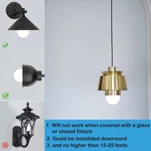 2 Packs Dusk To Dawn Motion Sensor LED Light Bulb, 60/80 Watt Equivalent, Energy Efficient 9W/12W, E26 E27 Base, Daylight White 6500K, Non-Dimmable