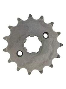 Sport Pinion 15 Teeth Titan 150 Fan 150 Titan 160 Fan 160 Bros 125-150-160 Fan 125 2009 Onwards - 1045 Steel - 銀色 - 查看 1