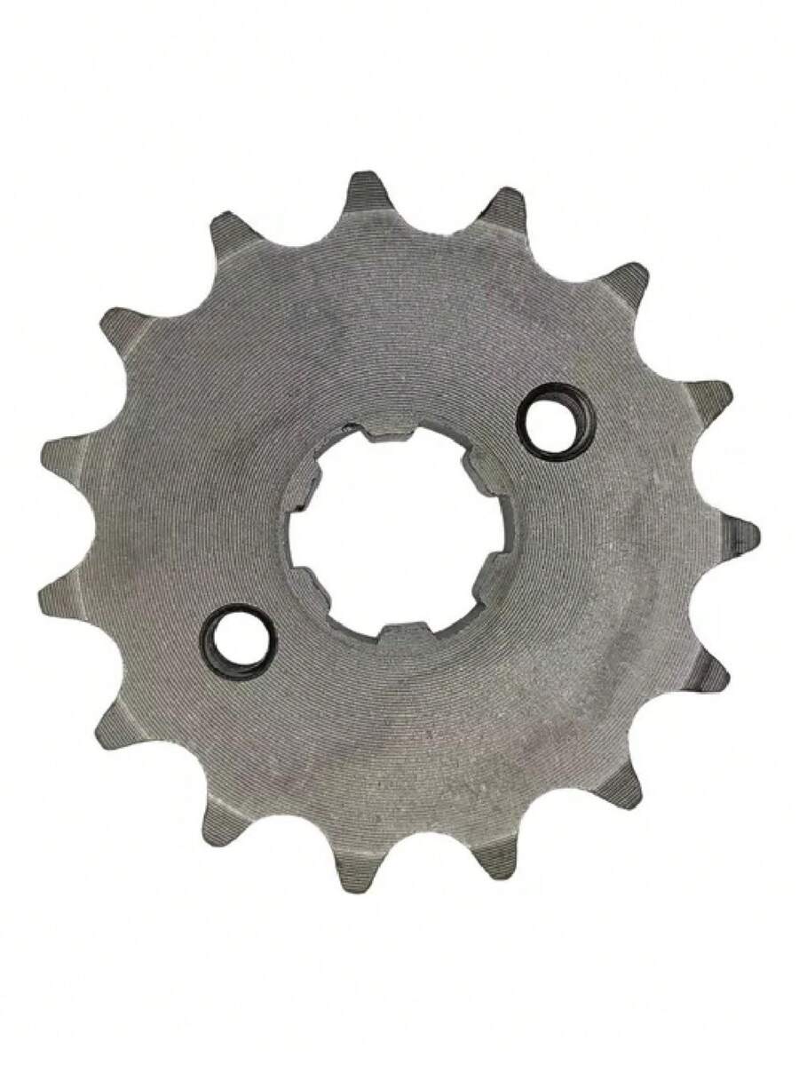 Sport Pinion 15 Teeth Titan 150 Fan 150 Titan 160 Fan 160 Bros 125-150-160 Fan 125 2009 Onwards - 1045 Steel - 銀色 - 查看 1