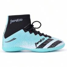 MEN'S SMOOTH COURT FUTSAL BOOT BOOT - màu xanh lá - Xem 3