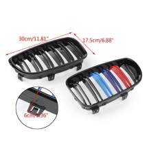 Front Grille For BMW 1 Series E81 E87 E82 E88 128i 135i 2008-2012 - Multicolor - View 2
