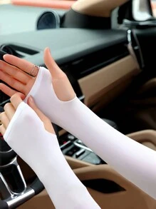 1 Pair Summer Ice Sleeves - Keep Cool And Protect From Harmful Sun Rays