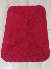 2 Equal Fruit Mesh Rugs 60 X 40 For Bathroom Kitchen Door - 紅色 - 查看 2