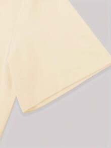 Basic Varsity Florida Top (FRONT) Men's Women's Cotton Shirt Reinforced Stitching Unisex StreetWear - 米色 - 查看 4