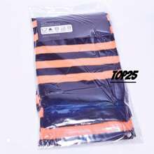 Rainbow Striped 7/8 Over Knee Sock - trái cam - Xem 3