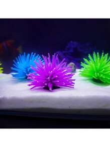 1 buc nou sosire simulare silicon corp moale arici de mare coral colorat silicon rezervor de pește acvariu Aquascape ornamente, accesorii pentru acvariu, decor pentru rezervor de pește