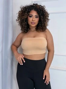 Women Blouses - 米色 - 查看 3