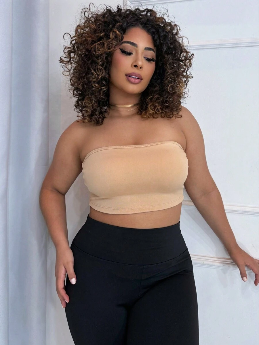 Women Blouses - 米色 - 查看 1