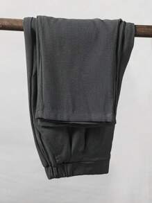 2pcs/Set Boys'' Casual Jacket And Pants Set - Grey - View 5