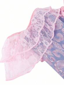 Women's Off Shoulder Jacquard Waist Corset Top, Lace Strap, Palace Style Shapewear, New Year Party, Valentine's Day, Holiday Tops, Halloween Costume, Vintage