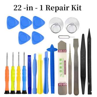 22-In-1 Screwdriver And Pry Bar Screwdriver Set Compatible With Mobile Phone Disassembly Repair Tool Kit