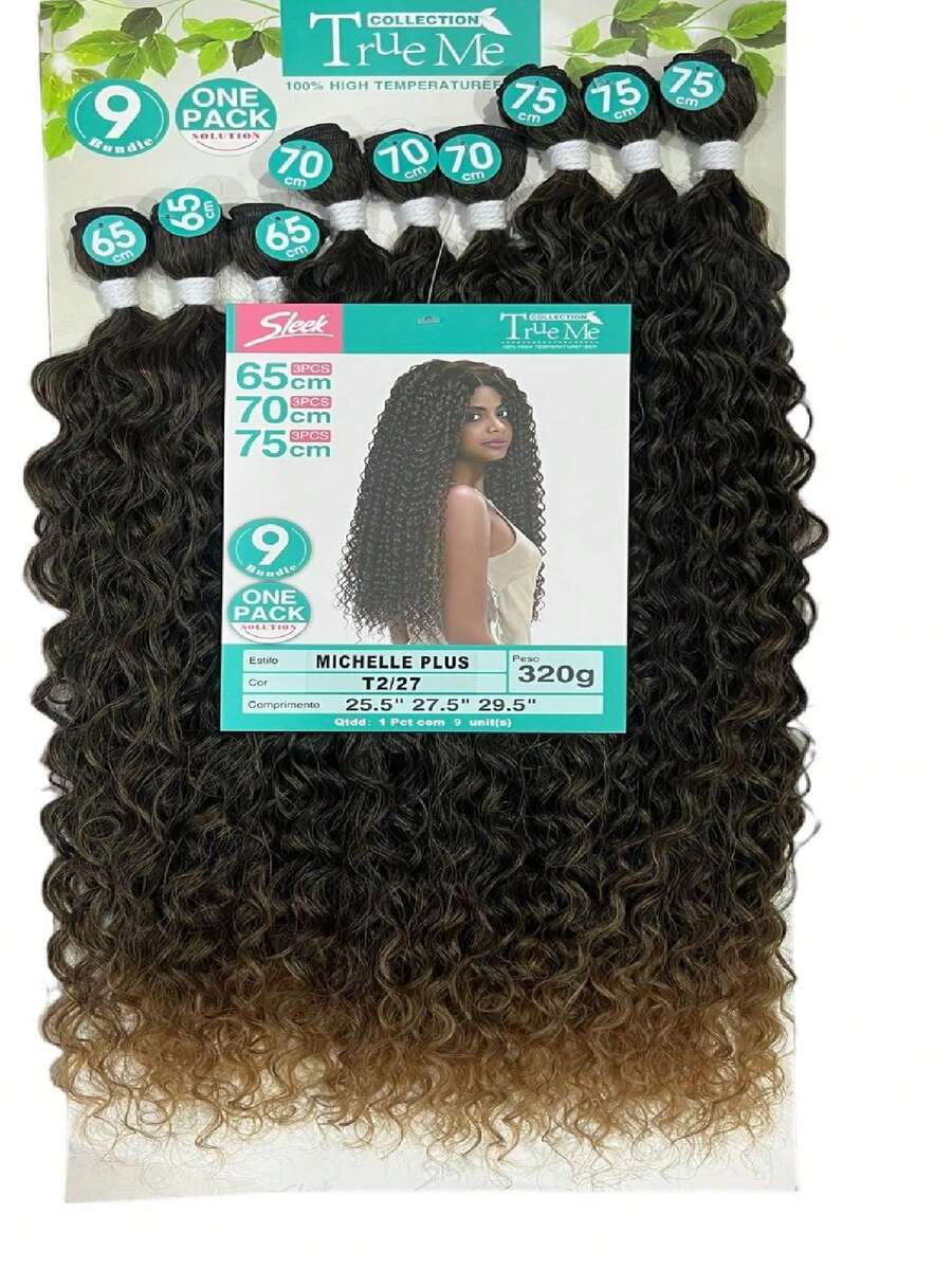Organic Curly Hair - Michelle Plus True Me - 320g - T2/27 - 查看 1
