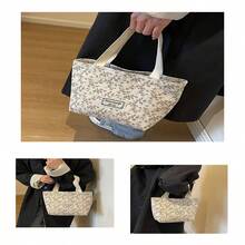 Teen Girls Handbag & Coin Purse Combo, Versatile Shoulder Bag For Female Students For Fall Home Decor - Multicolor - View 7