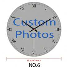 1 pieza Reloj de pared personalizado, personaliza tu foto en el reloj, regalo para tu familia, amigos, mascotas, amantes. Ornamental, exquisito, elegante, de alta calidad, moderno, colorido, diseño sencillo. Regalos personalizados únicos e ideales para él, ella, novio, novia, papá, mamá, familia, amigos para aniversarios, San Valentín, Día de la Madre, Día del Niño, cumpleaños, Día del Padre, graduación, bodas, inauguración de la casa, para el hogar, oficina, sala de estar, dormitorio, comedor, sala de té
