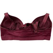 Comfortable Microfiber Swim Bra With Reinforced Cup - Gỗ đỏ - Xem 2