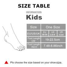 1 Pair Children 7-12 Years Old Thick Warm Long Ski/Sports Socks, Autumn & Winter