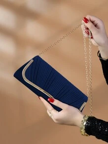 Glittery, Shiny, Charming, Elegant, Sophisticated Women's Clutch Bag For Wedding, Evening Party, Prom, Stylish Chain Bag Evening Bag, Party Girl Evening Bag For Women, Perfect For Parties, Weddings, Proms, Dinners/Banquets, Best Gifts For Women