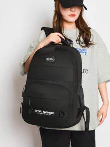 Large Capacity Lightweight Backpack For High School Students, Middle School Students, Men & Women. Casual Backpack Suitable For Travel, Business, Commuting, Laptop