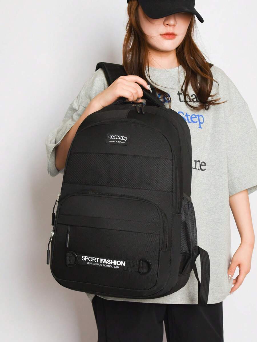 Large Capacity Lightweight Backpack For High School Students, Middle School Students, Men & Women. Casual Backpack Suitable For Travel, Business, Commuting, Laptop