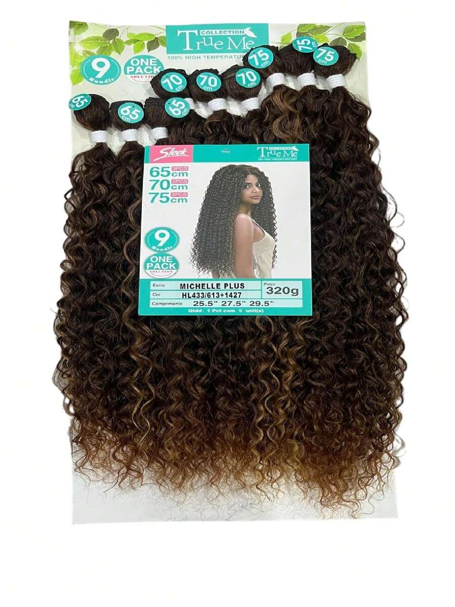 Organic Curly Hair - Michelle Plus True Me - 320g - HL433/613+1427 - 查看 1