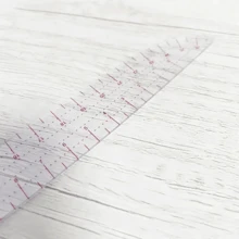 1pc Multifunctional Soft Plastic Comma-Shaped Curve Ruler Scale Sewing Tool Curve Patchwork Ruler Quilting Thread Crochet Curve Ruler