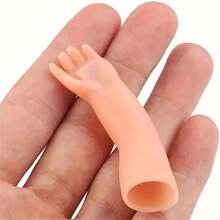1pc Scary Magic Hand Props - Horror Dark Magic Props For Funny Games And Pranks - Great For Halloween Parties And Horror Themes - Apricot - View 7