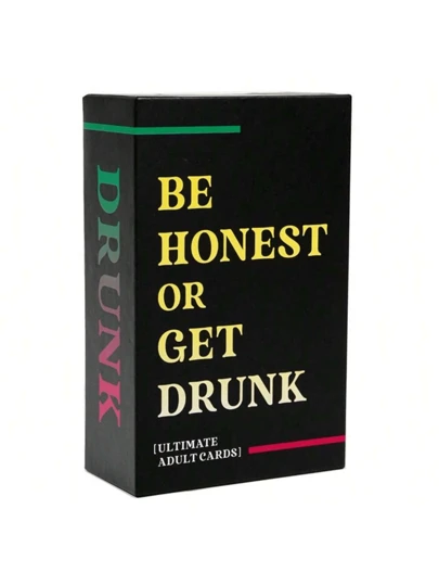 Ultimate Adult Card Games: Be Honest Or Get Drunk - Fun Games For Game Night & Parties - Perfect For 21st Birthday Gifts & Bachelorette Parties Alcohol Games, Gifts, Birthday Games, Games For Adults, Games Adults