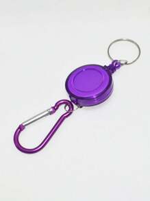 1 buc/6 buc breloc retractabil cu suport pentru card de identitate, insignă, cu cârlig și buclă, perfect pentru a deține carduri de identitate, chei și unelte mici. Cadou suvenir accesorii auto, breloc pentru geantă școală, drăguț gotic Y2k