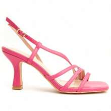 Montevita Women Heeled Sandals - Hot Pink - View 2