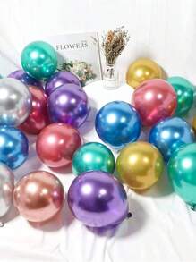 Premium Metallized Balloon Various Colors N°5 C/25 Units Bladder - 品種 - 查看 6