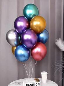 Premium Metallized Balloon Various Colors N°5 C/25 Units Bladder - 品種 - 查看 3