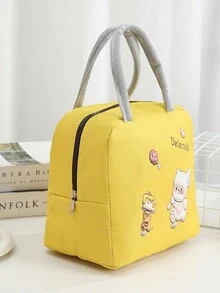 2PCS Gấu Cà Chua, Gấu Dã Ngoại Hộp Cơm Trưa Hoạt Hình Túi Cách Nhiệt Dung Tích Lớn Di Động Cơm Trưa Bento Túi Xách Tay Nhân Viên Văn Phòng Học Sinh Hộp Cơm Trưa Cách Nhiệt Bằng Giấy Bạc Nhôm Di Động Dung Tích Lớn Túi Đựng Cơm Trưa Túi Cách Nhiệt Học Sinh Túi Đựng Cơm Trưa Chống Thấm Nước Và Chống Dầu Túi Đựng Cơm Trưa Nhân Viên Văn Phòng Túi Đựng Cơm Trưa Nhân Viên Văn Phòng Túi Đựng Cơm Trưa Cách Nhiệt Có Thể Tái Sử Dụng, Túi Làm Mát Di Động, Hộp Cơm Trưa Mềm Có Thể Đông Lạnh, Chống Rò Rỉ. Lớp Bên Trong Bằng Chất Liệu Giấy Bạc Nhôm Giữ Ấm, Tươi Và Lạnh. Hộp Đựng Cơm Trưa Túi Đựng Cơm Trưa Nữ Trường Giáo Viên Cắm Trại Quay Lại Trường Lớp Học Nhà Bếp Túi Đựng Cơm Trưa Cách Nhiệt Du Lịch - Nhiều màu - Xem 4