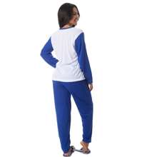 Pijama de Inverno Sueli Manga Longa Feminino Adulto Confortável Frio Estampado Escolha Estampa