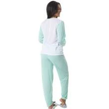 Pijama de Inverno Sueli Manga Longa Feminino Adulto Confortável Frio Estampado Escolha Estampa