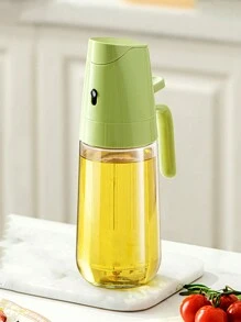 1 pieza Rociador de vidrio antifugas para cocina, de uso múltiple para verter y rociar, recipiente de vidrio para condimentos de aceite y vinagre con asa cómoda, utensilio de cocina - Multicolor - Ver 16