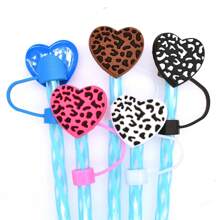 1pc/5pcs/12pcs Letter And Pink Straw Covers Cap For Tumblers Cup,Cute Silicone Straw Topper Accessories For 10mm Drinking Straw Tip Covers- Durable, Easy To Clean, And Reusable Straw Toppers For Hot And Cold Beverages
