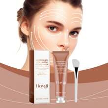 Nourished Collagen Glow Mask, Moisturizing Hydrating Mask Skincare Skin Repair For Face And Body, Long-Lasting Moisturization - Black - View 1