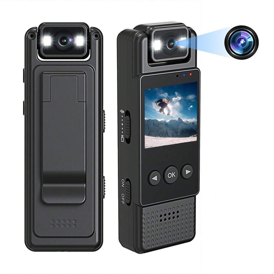 Mini Portable Law Enforcement Camera High Definition Camcorder Shock