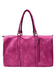 Bolsas de viaje MILANO de piel sintética, minimalistas, de lujo silencioso, elegantes, de negocios, de unicolor, de alta capacidad, grandes para trabajo, viaje, citas, bolsas de deporte, bolsas de Boston, estilo retro vintage, de alta calidad, de gran capacidad, 49cm*17cm*26cm