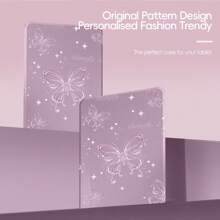 [720° Rotatable] Acrylic IPad Air 5/4, IPad 9/10th Gen, IPad Pro 11", IPad Mini 6 Protective Case With Pen Slot, Featured Pattern Printing IPad Tablet Covers For Full Series