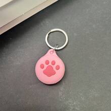 Airtag Protective Case, Apple Airtags Silicone Shockproof Cover, Cute Cartoon Design For Air Tag Key Chain, Pet Dog Collar, Cat Paw, Shiba Inu Accessories