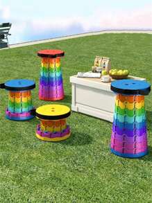 ONEEKA Folding Stools - Multicolor - View 2