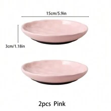 Pet Ceramic Licking Plate Canned Cat Food Plate Silicone Anti Slip Design Pet Food Plate - Multicolor - View 16