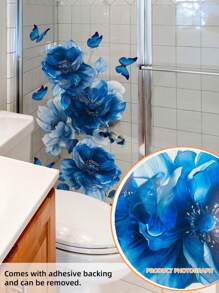 1 件向日葵、蝴蝶和花卉墙贴，适用于客厅、卧室、浴室、自粘装饰、贴纸、墙贴、乙烯基贴花，用于家居装饰、春季装饰品，让您的家焕然一新，Rama 装饰贴纸礼物生日毕业 - 彩色 - 查看 14